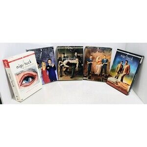 WARNER BROS NIP TUCK COMPLETE SEASONS 1-4 SEASON 5 VOLUME 1 DVD LOT SET